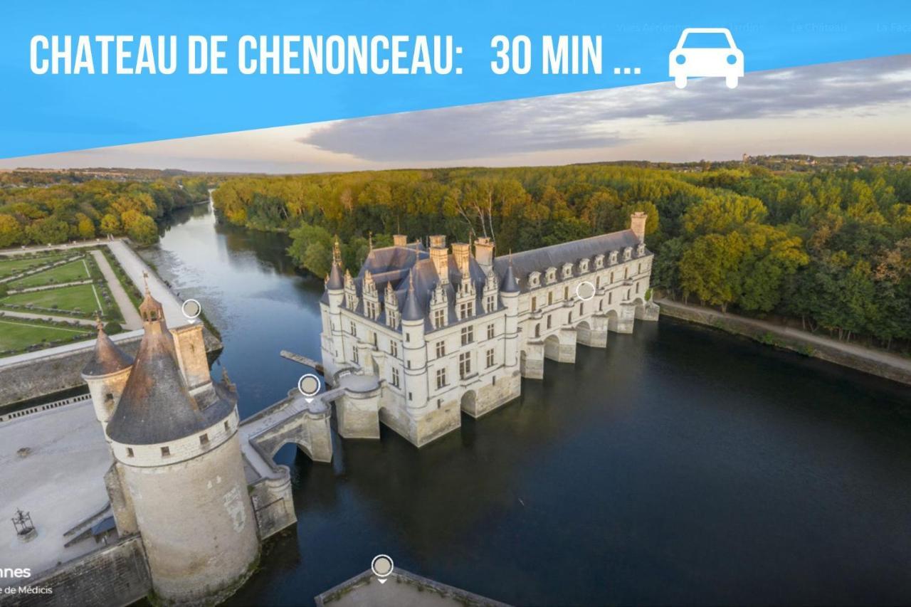 Caporizon-Le Coffre Fort-Le Clos De Chambord Villa Saint-Claude-de-Diray Exterior photo